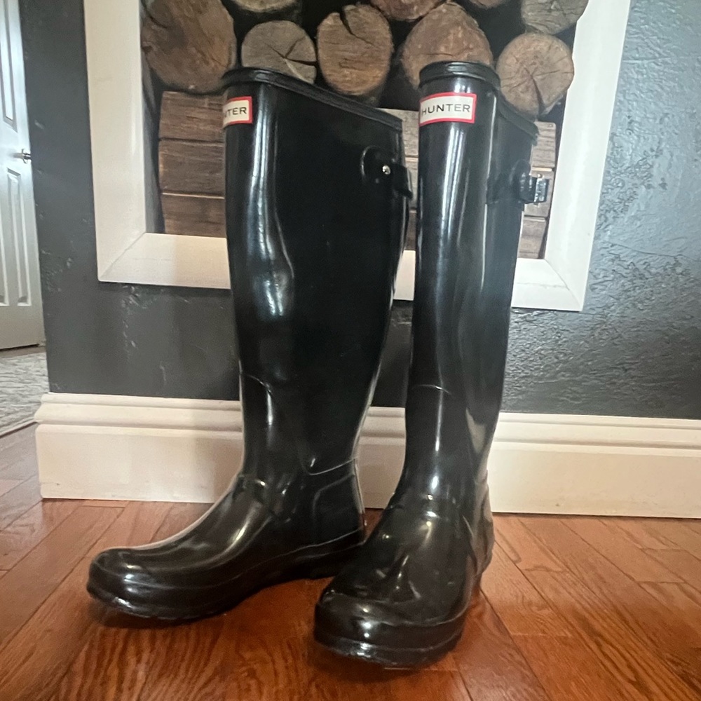 Original HUNTER High Gloss Waterproof Boot